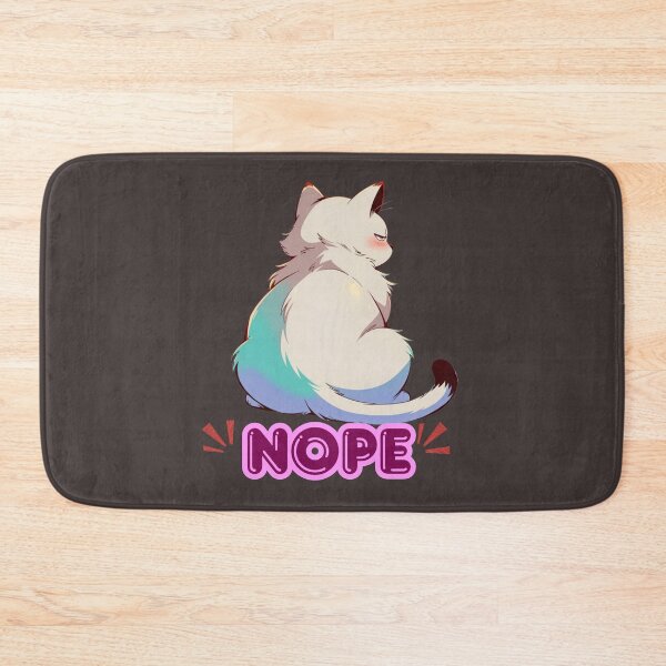 Item preview, NOPE – Sassy Cat Funny Attitude Retro Design designed and sold by Mousy17.