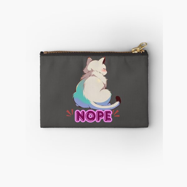 Item preview, NOPE – Sassy Cat Funny Attitude Retro Design designed and sold by Mousy17.
