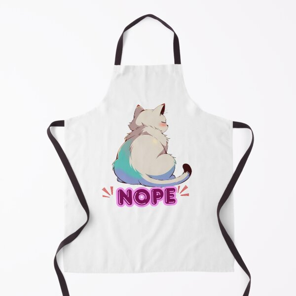 Item preview, NOPE – Sassy Cat Funny Attitude Retro Design designed and sold by Mousy17.