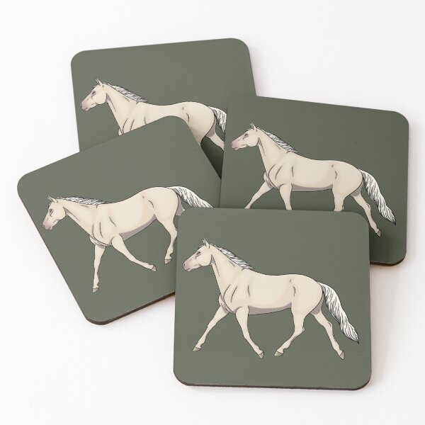 Item preview, Cremello Thoroughbred designed and sold by Old Water Cryptid .