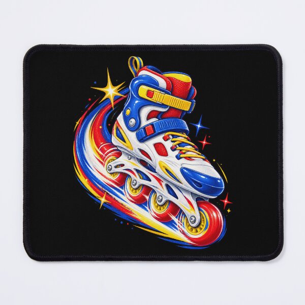 Item preview, Retro Rollerblade Sport Art designed and sold by FreshPixelArt.