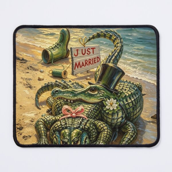 Item preview, Celebrate with crocodiles. designed and sold by Jonsmartdesigns.