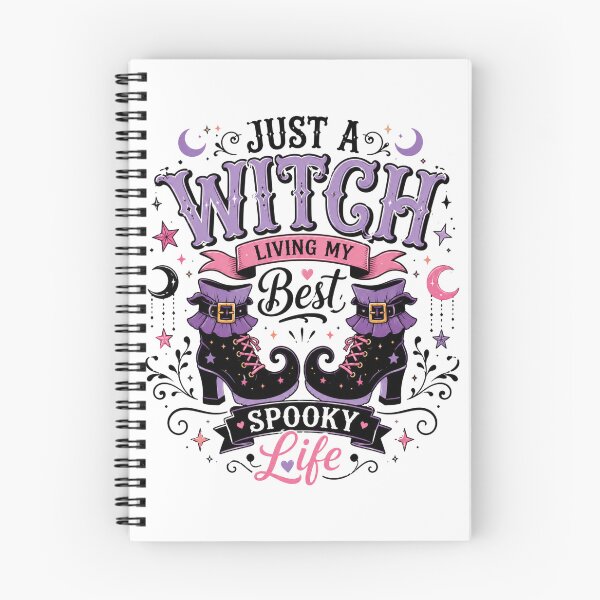 Item preview, Just a Witch Living My Best Spooky Life Funny Halloween designed and sold by JessArty ⭐⭐⭐⭐⭐.