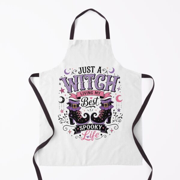 Item preview, Just a Witch Living My Best Spooky Life Funny Halloween designed and sold by JessArty ⭐⭐⭐⭐⭐.