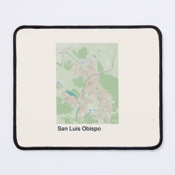 Item preview, San Luis Obispo Minimalistic Map Art designed and sold by MapsNerd.