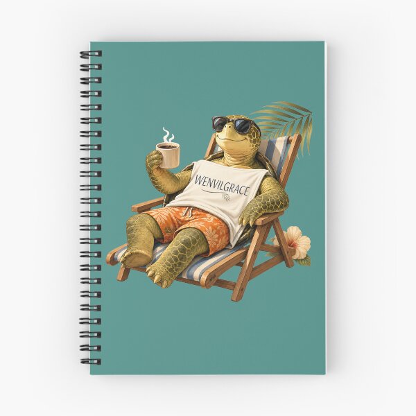 Item preview, Copy of Beach Chair Turtle Gift designed and sold by Wenvilgrace.