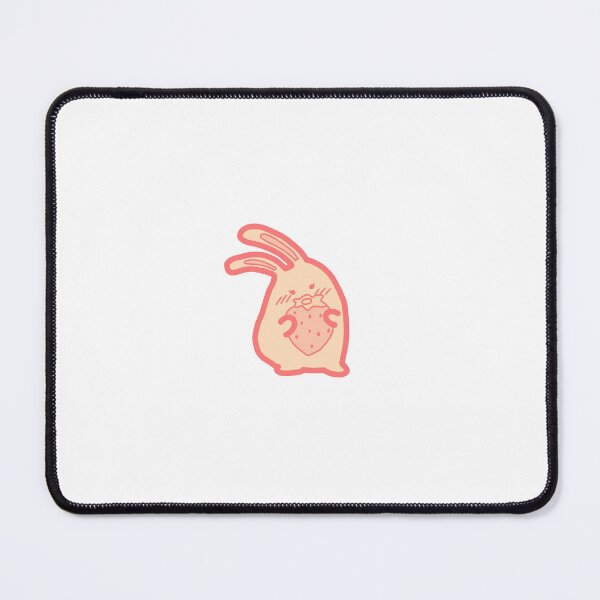 Item preview, Pinkish Hungry bunny with strawberry designed and sold by KeelinX.