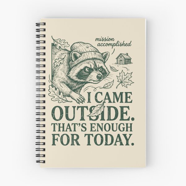 Item preview, I Came Outside That's Enough for Today designed and sold by SignumShop.