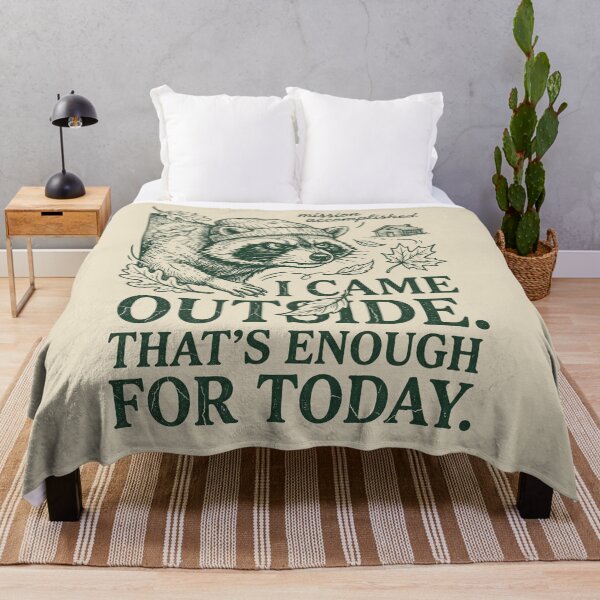 Item preview, I Came Outside That's Enough for Today designed and sold by SignumShop.