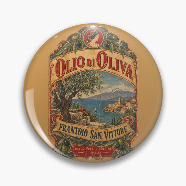 Item preview, Vintage Olive Oil Label designed and sold by newnomads-art.