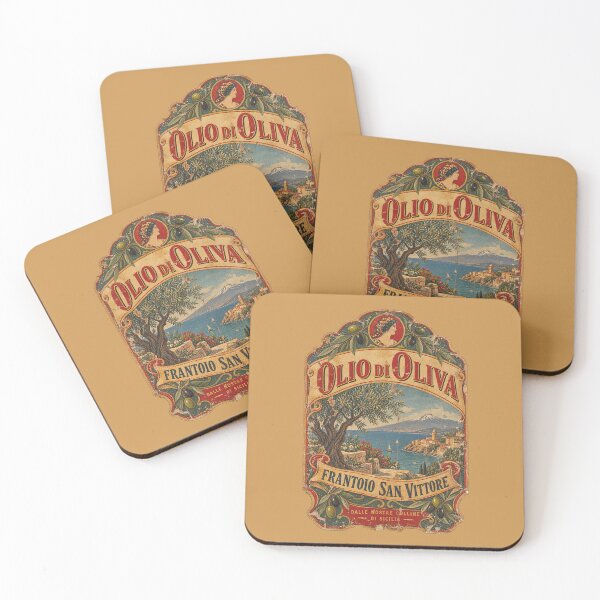 Item preview, Vintage Olive Oil Label designed and sold by newnomads-art.