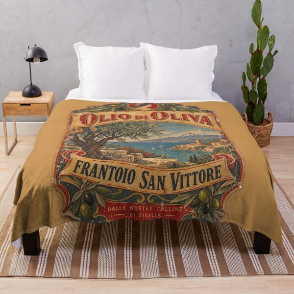 Item preview, Vintage Olive Oil Label designed and sold by newnomads-art.