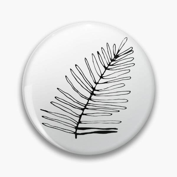 Item preview,  Minimalist Palm Frond Line Art Illustration designed and sold by pazis00.