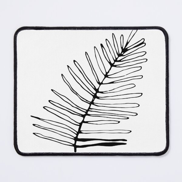 Item preview, Minimalist Palm Frond Line Art Illustration designed and sold by pazis00.