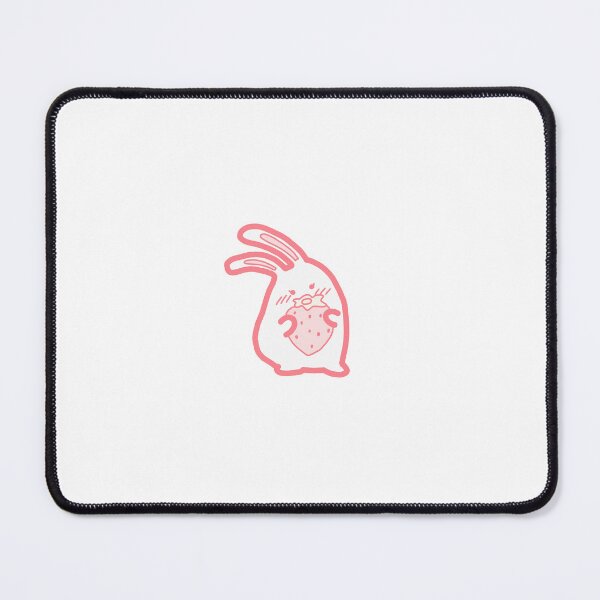Item preview, Pinkish Hungry bunny with strawberry designed and sold by KeelinX.