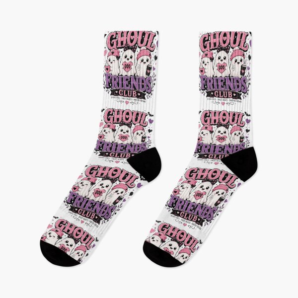 Item preview, Ghoul Friends Club Cute Halloween Ghosts designed and sold by JessArty ⭐⭐⭐⭐⭐.