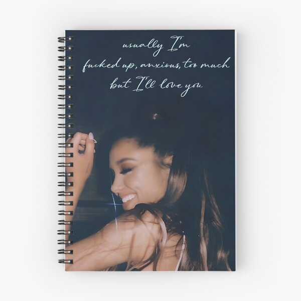 Item preview,  Ariana Grande imperfect for you lyrics collage designed and sold by novamorgenstern.