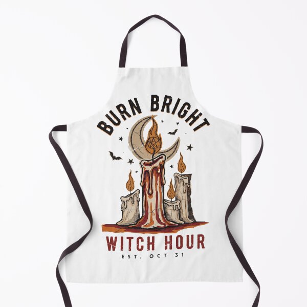 Item preview, Burn Bright Candle Witch T-Shirt | Witch Hour Halloween Graphic Tee v10 designed and sold by DarylWelsh2024.