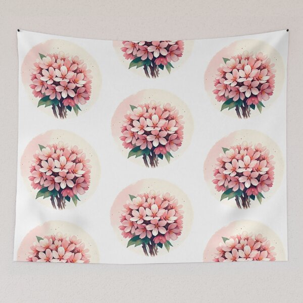 Item preview, Pink flowers designed and sold by PrintLabStudio.