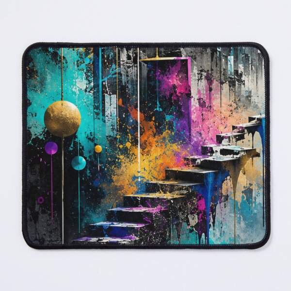 Item preview, Neon Stairway Beyond Reality designed and sold by Personiq Kaleido.