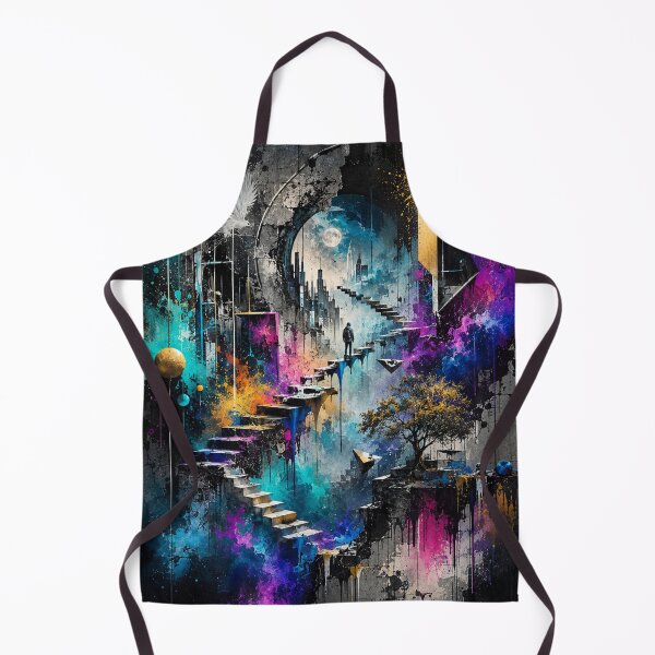 Item preview, Neon Stairway Beyond Reality designed and sold by Personiq Kaleido.