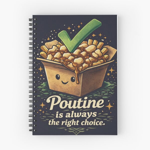 Item preview, Poutine is always the right choice designed and sold by Jonrir-Seidr.