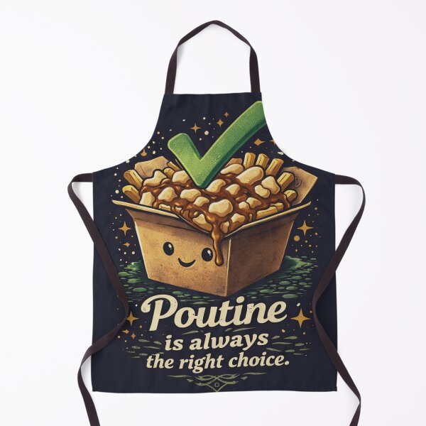 Aperçu de l'œuvre La poutine est toujours le bon choix. créée et vendue par Jonrir-Seidr.