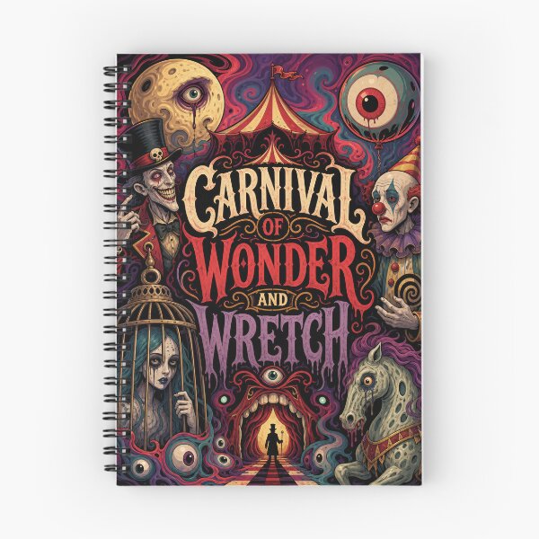 Item preview, Eerie Surreal Circus — Twisted Midnight Motion designed and sold by Jandedan.