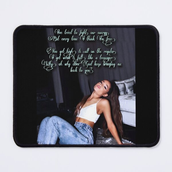 Item preview, Ariana Grande everytime lyrics collage designed and sold by novamorgenstern.
