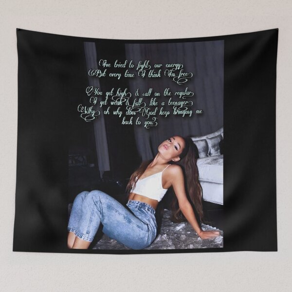 Item preview, Collage de letras de Ariana Grande Everytime designed and sold by novamorgenstern.