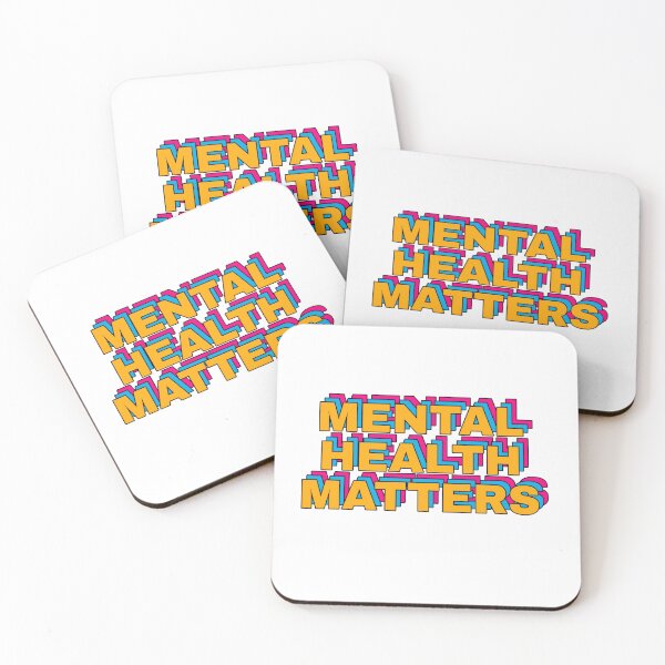 Item preview, Mental Health Matters Retro designed and sold by TheStickerPsych.