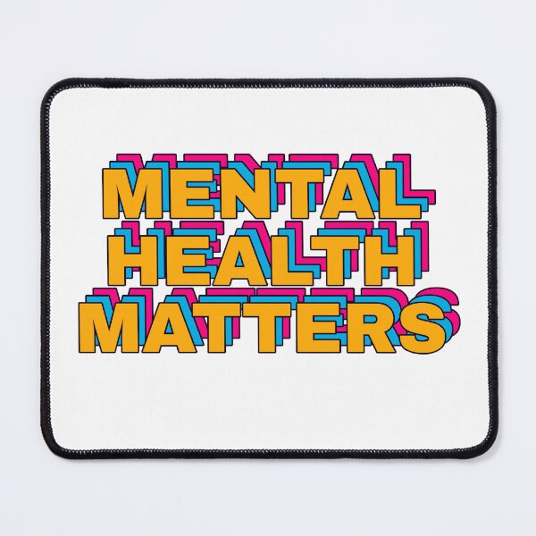 Item preview, Mental Health Matters Retro designed and sold by TheStickerPsych.