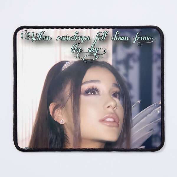 Item preview, Ariana Grande raindrops (an angel cried) lyrics collage designed and sold by novamorgenstern.