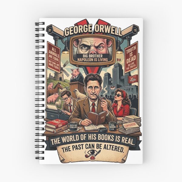 Item preview, George Orwell designed and sold by AlfredoBela.
