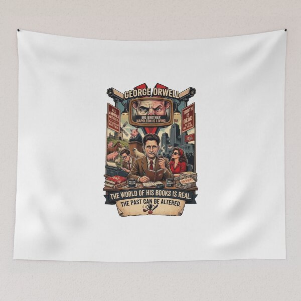 Item preview, George Orwell designed and sold by AlfredoBela.