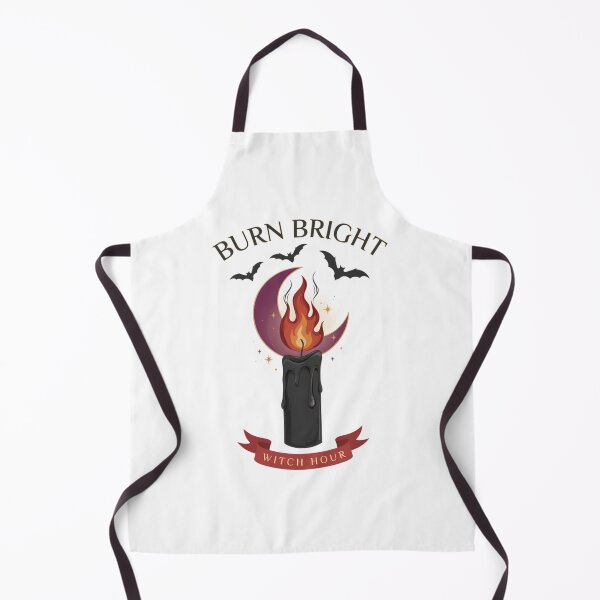 Item preview, Burn Bright Candle Witch T-Shirt | Witch Hour Halloween Graphic Tee v11 designed and sold by DarylWelsh2024.