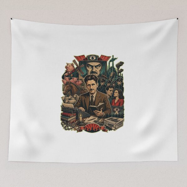 Item preview, George Orwell designed and sold by AlfredoBela.
