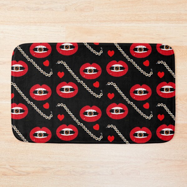 Item preview, Surreal Lips and Eye Motif designed and sold by Elaine M Hayward .