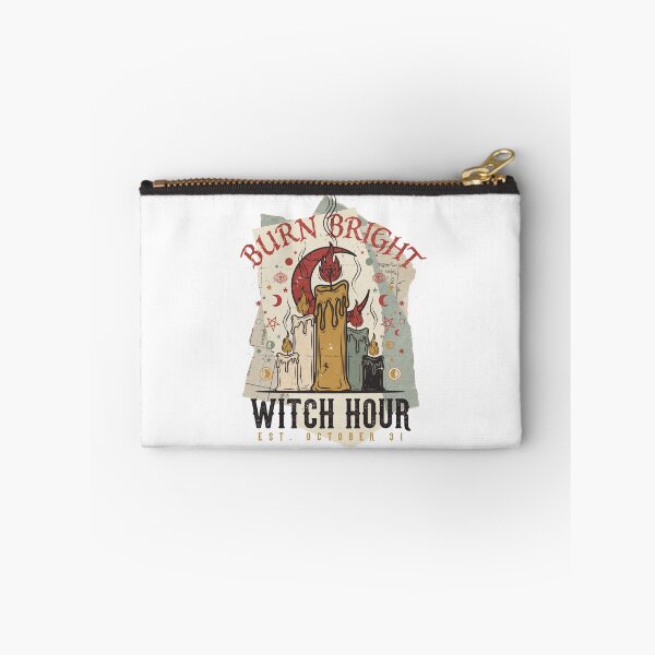 Item preview, Burn Bright Candle Witch T-Shirt | Witch Hour Halloween Graphic Tee v12 designed and sold by DarylWelsh2024.