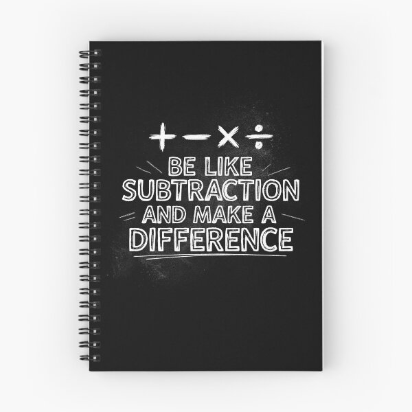 Item preview, Be Like Subtraction and Make A Difference Math Teacher Back To School designed and sold by Welldoh.