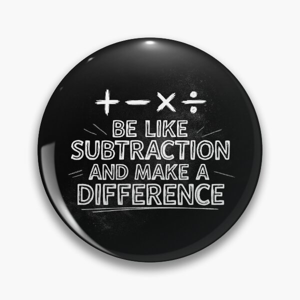Item preview, Be Like Subtraction and Make A Difference Math Teacher Back To School designed and sold by Welldoh.