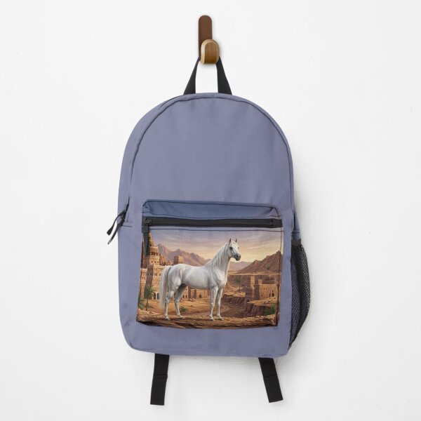 Item preview, An Abbayan horse and a Yemeni landscape designed and sold by Cheval-de-coeur.