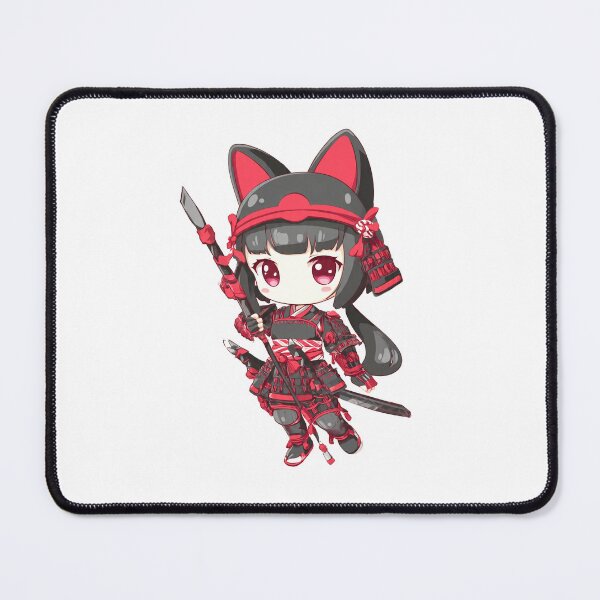 Item preview,  chibi samurai neko designed and sold by cutemakerotart.