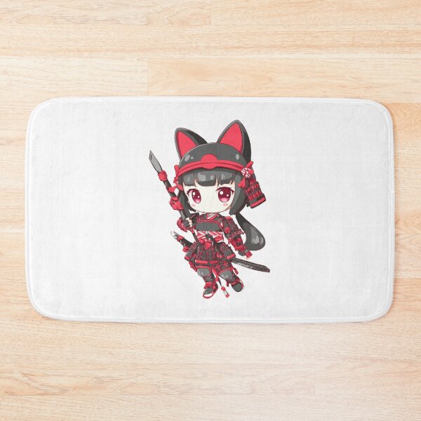 Item preview,  chibi samurai neko designed and sold by cutemakerotart.