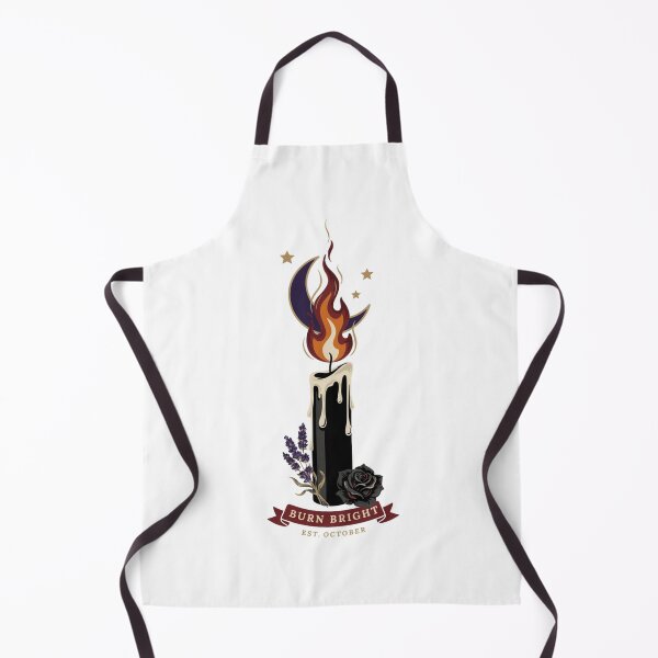 Item preview, Burn Bright Candle Witch T-Shirt | Witch Hour Halloween Graphic Tee v13 designed and sold by DarylWelsh2024.