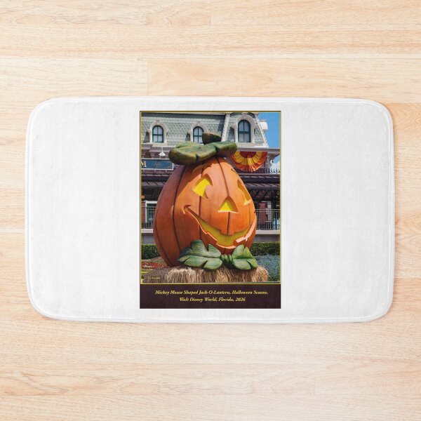 Item preview, Mickey Mouse Shaped Jack-O-Lantern, Halloween Season, Walt Disney World, Florida designed and sold by AMacGPhilly.