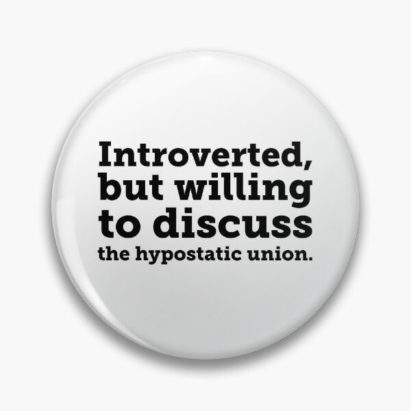 Item preview, Introverted...Let's Talk The Hypostatic Union designed and sold by Fifteenfps.