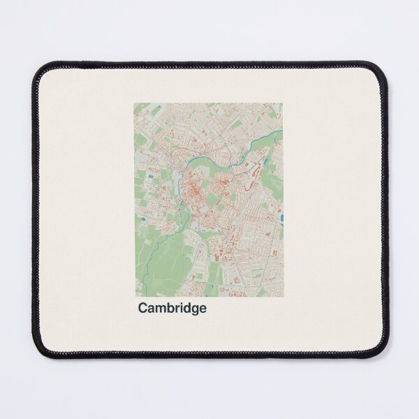 Item preview, Cambridge Minimalistic Map Art designed and sold by MapsNerd.