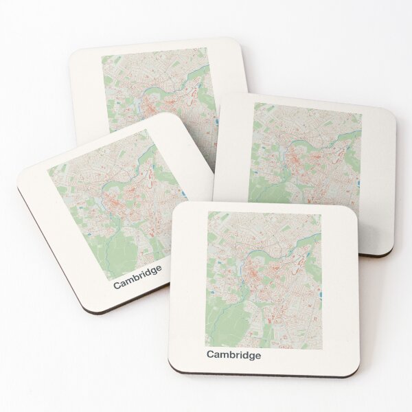 Item preview, Cambridge Minimalistic Map Art designed and sold by MapsNerd.