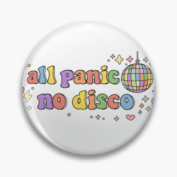 Item preview, All Panic No Disco - Mental Health designed and sold by TheStickerPsych.